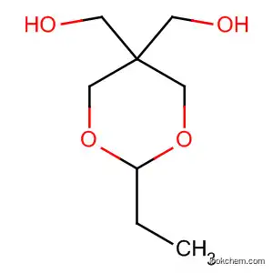 Molecular Structure of 51728-11-1 (1,3-Dioxane-5,5-dimethanol, 2-ethyl-)