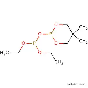 Molecular Structure of 51994-08-2 (1,3,2-Dioxaphosphorinane, 2-[(diethoxyphosphinyl)oxy]-5,5-dimethyl-)