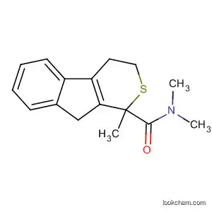 Molecular Structure of 52001-33-9 (Indeno[2,1-c]thiopyran-1-carboxamide,
1,3,4,9-tetrahydro-N,N,1-trimethyl-)