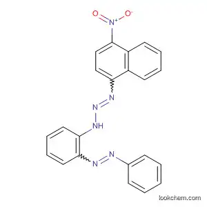Molecular Structure of 52005-37-5 (1-Triazene, 1-(4-nitro-1-naphthalenyl)-3-[(phenylazo)phenyl]-)