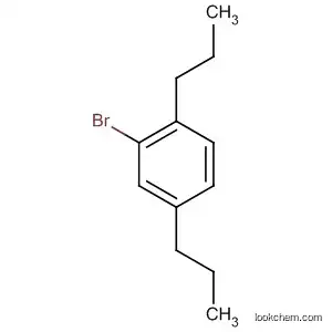 Molecular Structure of 52076-42-3 (Benzene, 2-bromo-1,4-dipropyl-)