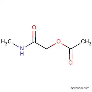 Molecular Structure of 5225-03-6 (Acetamide, 2-(acetyloxy)-N-methyl-)
