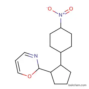 Molecular Structure of 52488-02-5 (Cyclopent[e]-1,3-oxazine, octahydro-2-(4-nitrophenyl)-)