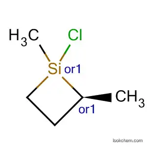 Molecular Structure of 52516-84-4 (Silacyclobutane, 1-chloro-1,2-dimethyl-, cis-)