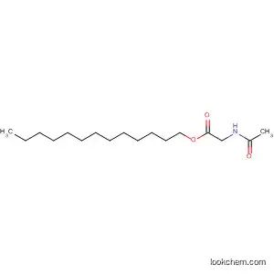 Molecular Structure of 52558-53-9 (Glycine, N-acetyl-, tridecyl ester)