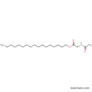 Molecular Structure of 52558-57-3 (Glycine, N-acetyl-, heptadecyl ester)