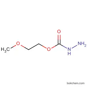 Molecular Structure of 52709-26-9 (Hydrazinecarboxylic acid, 2-methoxyethyl ester)
