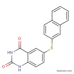 2,4(1H,3H)-Quinazolinedione, 6-(2-naphthalenylthio)-