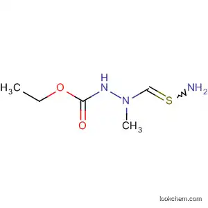 Molecular Structure of 53065-42-2 (Hydrazinecarboxylic acid, 2-(aminothioxomethyl)-2-methyl-, ethyl ester)