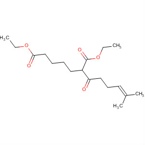 Heptanedioic acid, 2-(5-methyl-1-oxo-4-hexenyl)-, diethyl ester
