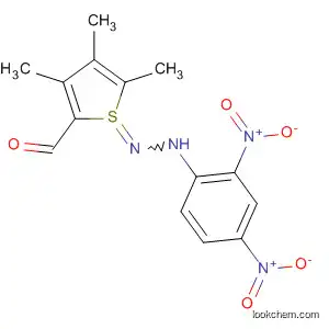 Molecular Structure of 53475-04-0 (2-Thiophenecarboxaldehyde, 3,4,5-trimethyl-,
(2,4-dinitrophenyl)hydrazone)