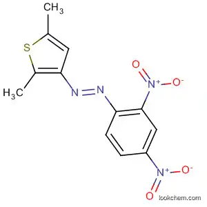 Molecular Structure of 53475-12-0 (Diazene, (2,5-dimethyl-3-thienyl)(2,4-dinitrophenyl)-)