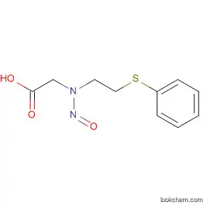 Molecular Structure of 53492-39-0 (Glycine, N-nitroso-N-[2-(phenylthio)ethyl]-)