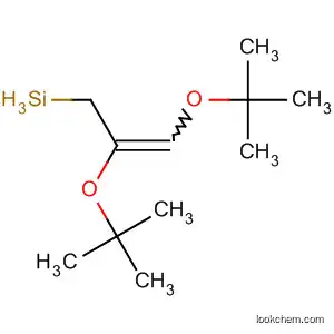 Molecular Structure of 5356-89-8 (Silane, bis(1,1-dimethylethoxy)ethenylmethyl-)