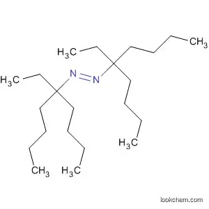 Molecular Structure of 53651-77-7 (Diazene, bis(1-butyl-1-ethylpentyl)-)