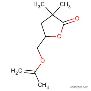 Molecular Structure of 54550-85-5 (2(3H)-Furanone, dihydro-3,3-dimethyl-5-[(2-propenyloxy)methyl]-)