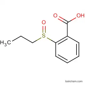 Molecular Structure of 54705-20-3 (Benzoic acid, 2-(propylsulfinyl)-)