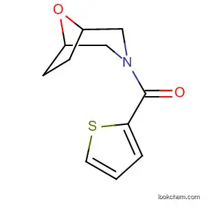 Molecular Structure of 54745-91-4 (8-Oxa-3-azabicyclo[3.2.1]octane, 3-(2-thienylcarbonyl)-)