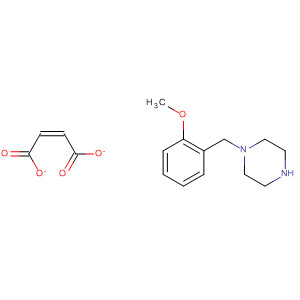 Piperazine, 1-[(2-methoxyphenyl)methyl]-, (2Z)-2-butenedioate (1:1)