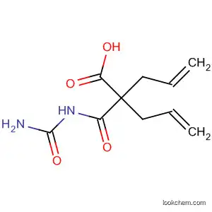 Molecular Structure of 55038-14-7 (4-Pentenoic acid, 2-[[(aminocarbonyl)amino]carbonyl]-2-(2-propenyl)-)
