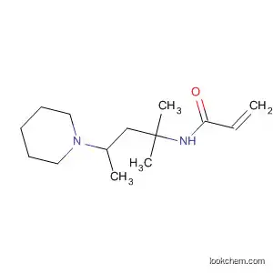 Molecular Structure of 55079-96-4 (2-Propenamide, N-[1,1-dimethyl-3-(1-piperidinyl)butyl]-)