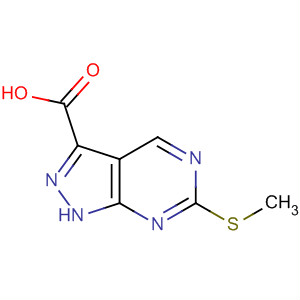 6-(Methylthio)-1H-pyrazolo[3,4-d]pyrimidine-3-carboxylic acid