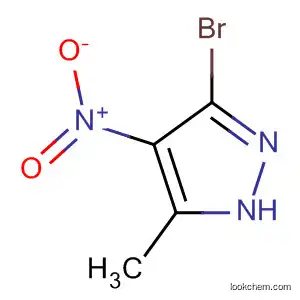 Molecular Structure of 55120-09-7 (1H-Pyrazole, 3-bromo-5-methyl-4-nitro-)