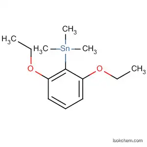 Molecular Structure of 55204-82-5 (Stannane, (2,6-diethoxyphenyl)trimethyl-)