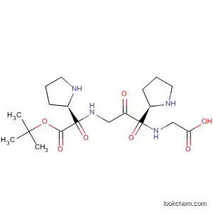 Molecular Structure of 55301-12-7 (Glycine,
N-[1-[N-[1-[(1,1-dimethylethoxy)carbonyl]-L-prolyl]glycyl]-L-prolyl]-)