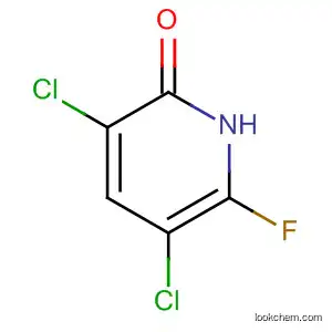 Molecular Structure of 55406-16-1 (2(1H)-Pyridinone, 3,5-dichloro-6-fluoro-)