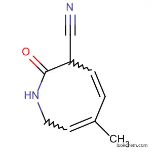 Molecular Structure of 55438-44-3 (3-Azocinecarbonitrile, 1,2,3,4-tetrahydro-6-methyl-2-oxo-)