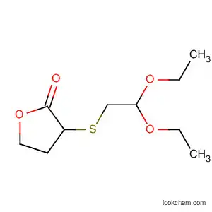 Molecular Structure of 55531-84-5 (2(3H)-Furanone, 3-[(2,2-diethoxyethyl)thio]dihydro-)