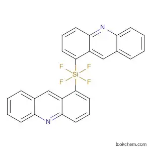 Molecular Structure of 55535-05-2 (Silicon, bis(acridine)tetrafluoro-)