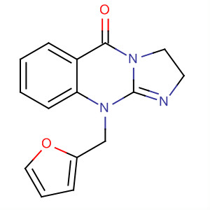 Imidazo[2,1-b]quinazolin-5(3H)-one, 10-(2-furanylmethyl)-2,10-dihydro-