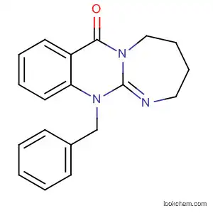 Molecular Structure of 55536-52-2 ([1,3]Diazepino[2,1-b]quinazolin-7(3H)-one,
2,4,5,12-tetrahydro-12-(phenylmethyl)-)