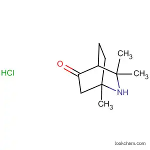 Molecular Structure of 55936-04-4 (2-Azabicyclo[2.2.2]octan-5-one, 1,3,3-trimethyl-, hydrochloride)