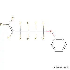 Molecular Structure of 55937-49-0 (Benzene, [(undecafluorohexenyl)oxy]-)