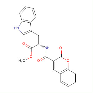 L-Tryptophan, N-[(2-oxo-2H-1-benzopyran-3-yl)carbonyl]-, methyl ester(56159-61-6)