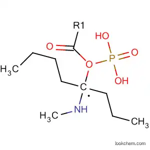 Molecular Structure of 56397-05-8 (Phosphonic acid, [1-(methylamino)ethyl]-, dipropyl ester)