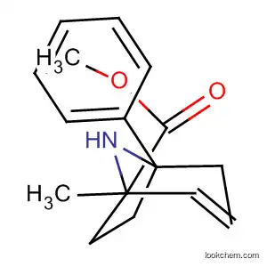 Molecular Structure of 56422-46-9 (8-Azabicyclo[3.2.1]oct-2-enecarboxylic acid, 1-methyl-5-phenyl-, methyl
ester)