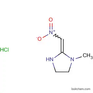 Molecular Structure of 56611-85-9 (Imidazolidine, 2-(chloronitromethylene)-1-methyl-)