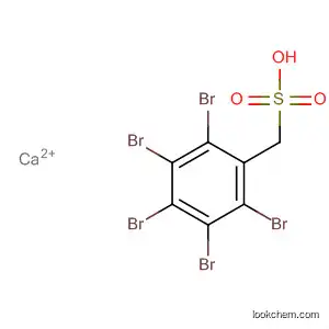 Molecular Structure of 56878-86-5 (Benzenemethanesulfonic acid, 2,3,4,5,6-pentabromo-, calcium salt)