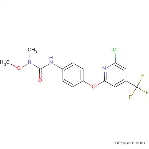 Molecular Structure of 57190-89-3 (Urea,
N'-[4-[[6-chloro-4-(trifluoromethyl)-2-pyridinyl]oxy]phenyl]-N-methoxy-N-
methyl-)