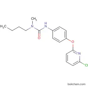 Molecular Structure of 57190-90-6 (Urea, N-butyl-N'-[4-[(6-chloro-2-pyridinyl)oxy]phenyl]-N-methyl-)