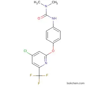 Molecular Structure of 57190-99-5 (Urea,
N'-[4-[[4-chloro-6-(trifluoromethyl)-2-pyridinyl]oxy]phenyl]-N,N-dimethyl-)