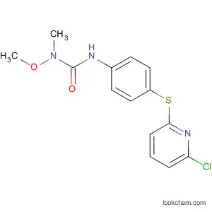 Molecular Structure of 57191-04-5 (Urea, N'-[4-[(6-chloro-2-pyridinyl)thio]phenyl]-N-methoxy-N-methyl-)