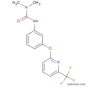 Molecular Structure of 57191-13-6 (Urea, N,N-dimethyl-N'-[3-[[6-(trifluoromethyl)-2-pyridinyl]oxy]phenyl]-)