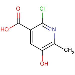 3-Pyridinecarboxylic acid, 2-chloro-5-hydroxy-6-methyl-