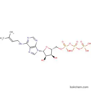 Molecular Structure of 57596-78-8 (Adenosine 5'-(tetrahydrogen triphosphate), N-(3-methyl-2-butenyl)-)