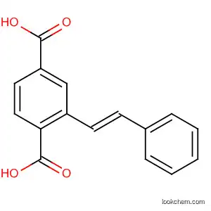 Molecular Structure of 57834-16-9 (1,4-Benzenedicarboxylic acid, 2-(2-phenylethenyl)-, (E)-)
